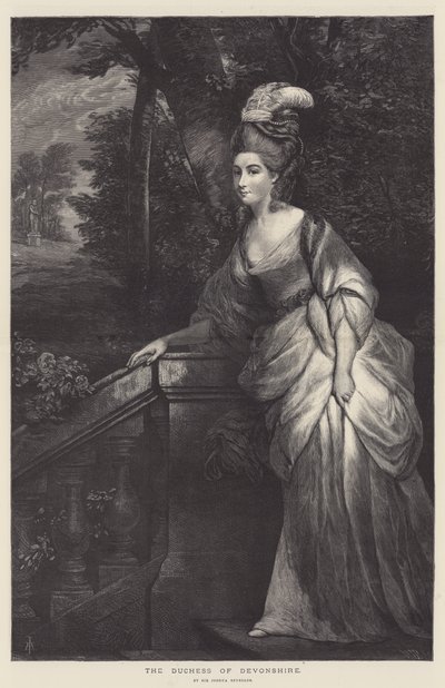 La Duchessa del Devonshire da Joshua Reynolds